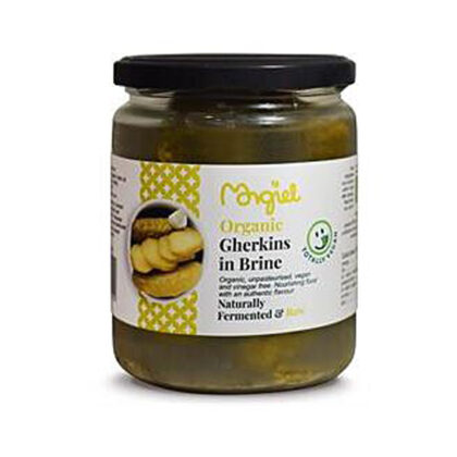 Morgiel Raw Gherkins in Brine Organic 500g