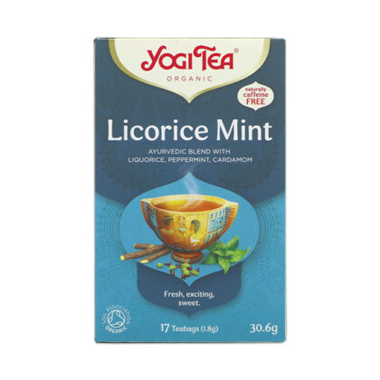 Yogi Licorice Mint Tea Organic 17 bags