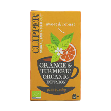 Clipper Orange & Turmeric Infusion Organic 20 bags