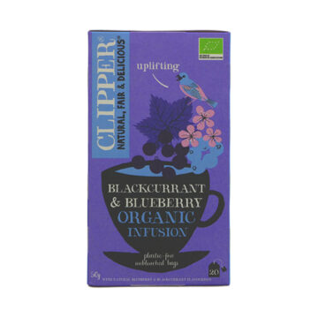 Clipper Blackcurrant & Blueberry Infusion Organic 20 bags