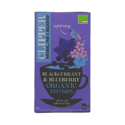 Clipper Blackcurrant & Blueberry Infusion Organic 20 bags