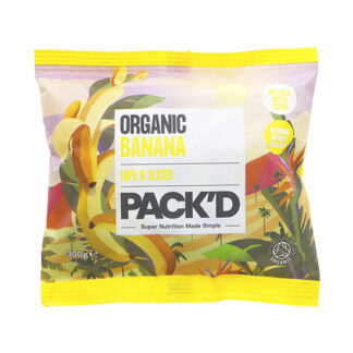 Pack'd Organic Banana 300g