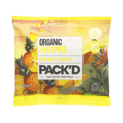 Pack’d Organic Pineapple 300g