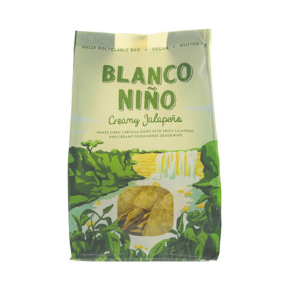 Blanco Nino Creamy Jalapeno Tortilla Chips 170g