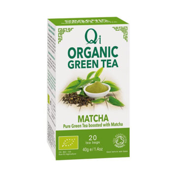 Qi Green Tea Matcha Organic 20 bags
