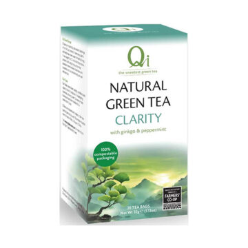 Qi Natural Green Tea Clarity 20 bags