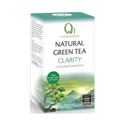 Qi Natural Green Tea Clarity 20 bags
