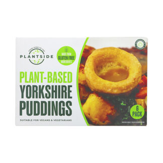 Plantside Plant-Based Gluten Free Yorkshire Puddings 6 Pack