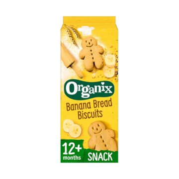 Organix Banana Bread Biscuits Organic 135g