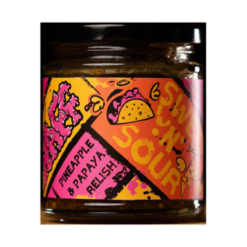 Naff Pineapple & Papaya Relish 200g