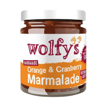 Wolfy’s Orange & Cranberry Jam 227g