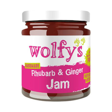 Wolfy’s Rhubarb & Ginger Jam 227g