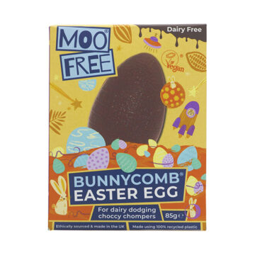 Moo Free Bunnycomb Easter Egg 85g
