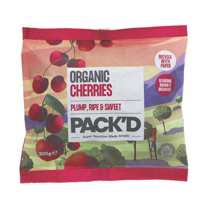 Pack’d Organic Cherries 300g