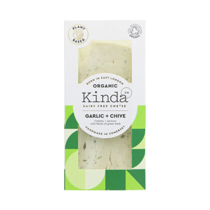 Kinda Garlic + Chive Dairy Free Che*se Organic 120g
