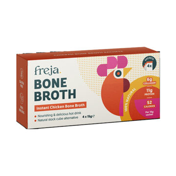 Freja Instant Chicken Bone Broth Sachets 4x15g