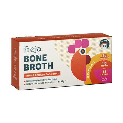Freja Instant Chicken Bone Broth Sachets 4x15g