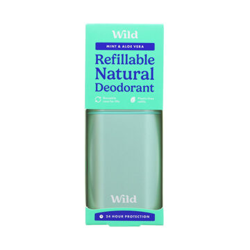 Wild Refillable Natural Deodorant Mint & Aloe Vera 40g