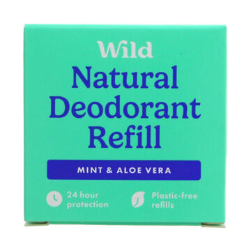 Wild Natural Deodorant Refill Mint & Aloe Vera 40g