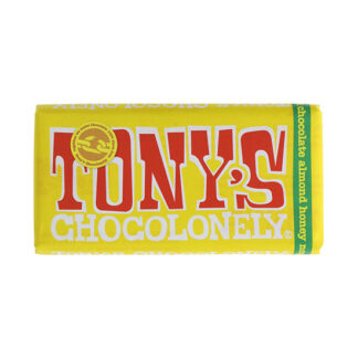 Tony's Chocolonely Almond Honey Nougat Milk Chocolate 180g
