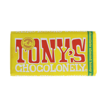 Tony’s Chocolonely Almond Honey Nougat Milk Chocolate 180g