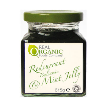 Real Organic Foods Company Redcurrant, Balsamic & Mint Jelly  310g