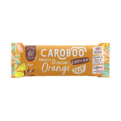 Caroboo Smooth & Creamy Orange Chocolate 35g