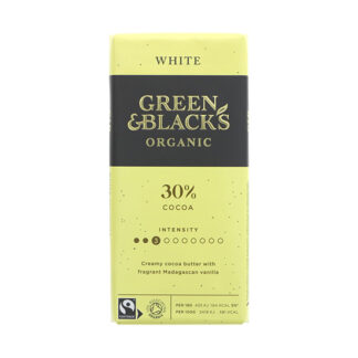 Green & Black's Organic White Vanilla 90g