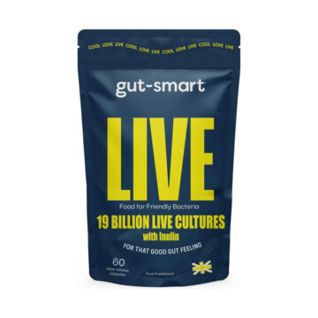 Gut Smart Live Cultures with Inulin 60 capsules