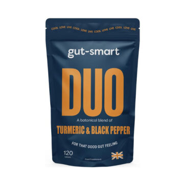 Gut Smart Duo Turmeric & Black Pepper 120 tablets