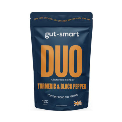 Gut Smart Duo Turmeric & Black Pepper 120 tablets