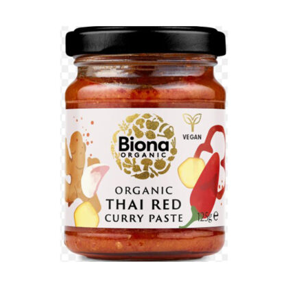 Biona Thai Red Curry Paste Organic 125g
