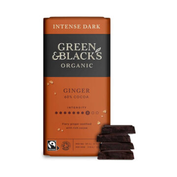 Green & Black’s Dark Chocolate Ginger Organic