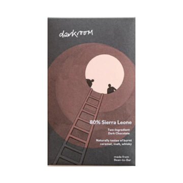 Darkroom 80% Sierra Leone Dark Chocolate 50g