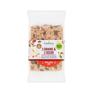 Dr Karg’s 3 Grains & 3 Seeds Crispbread 200g
