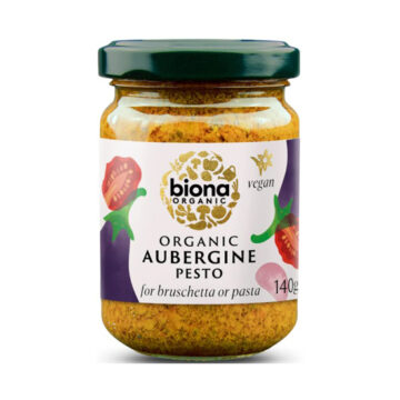 Biona Aubergine Pesto Organic 140g