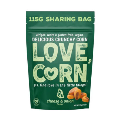 Love Corn Cheese and Onion Snack 115g