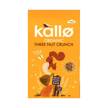 Kallo Three Nut Granola Organic 360g