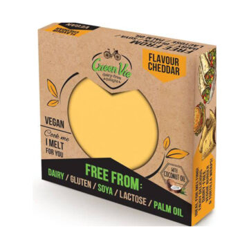 Green Vie Vegan Cheddar Cheese Block 250g