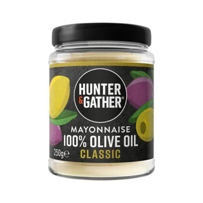 Hunter & Gather 100% Olive Oil Classic Mayonnaise 250g