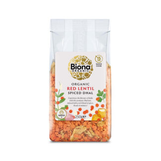 Biona Organic Red Lentil Spiced Dhal