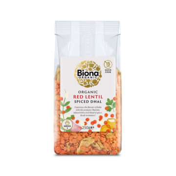 Biona Organic Red Lentil Spiced Dhal