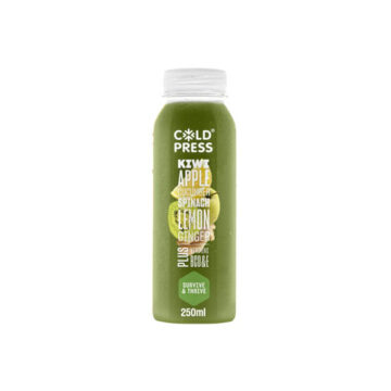 Cold Press Kiwi, Apple and Cucumber Juice 250ml