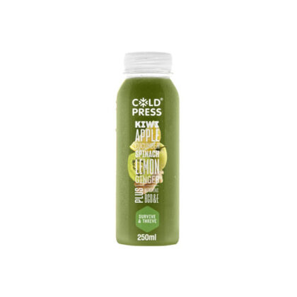 Cold Press Kiwi, Apple and Cucumber Juice 250ml