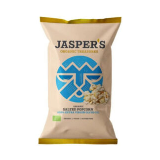 Jasper's Organic Salted Popcorn 50g