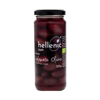 Hellenic Sun Kalamata Organic Olives 330g