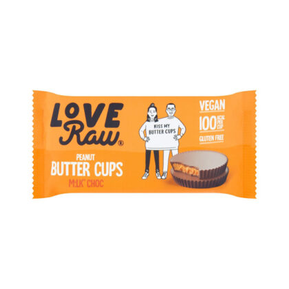 Love Raw Peanut Buttercup Milk Choc 34g