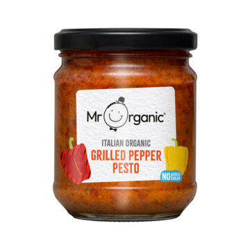 Mr Organic Grilled Pepper Pesto 190g