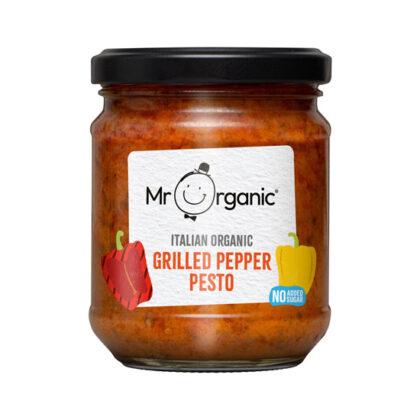 Mr Organic Grilled Pepper Pesto 190g
