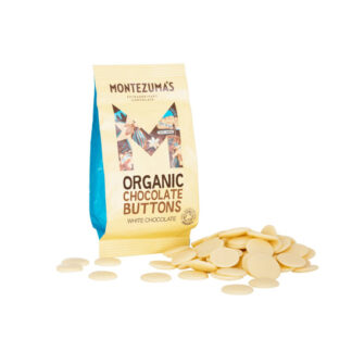 Montezuma's Organic White Chocolate Buttons 120g